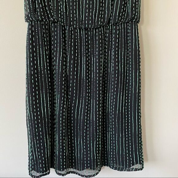 ALICE & Olivia -Micro Beaded Silk Cowl Back Dress - Picture 8 of 14